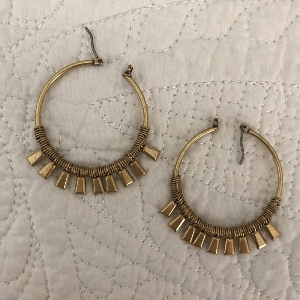 Stella & Dot Hoop Earrings